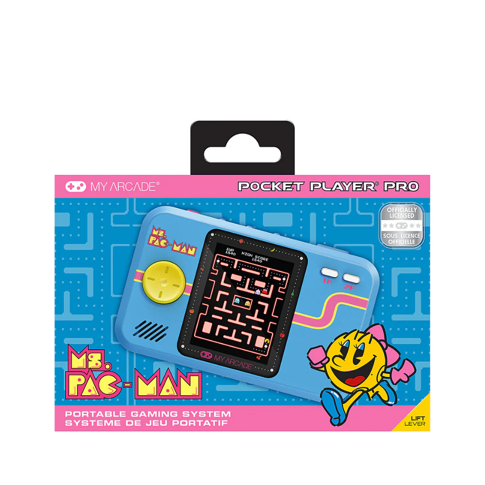 My Arcade MS.PAC-MAN POCKET PLAYER PRO