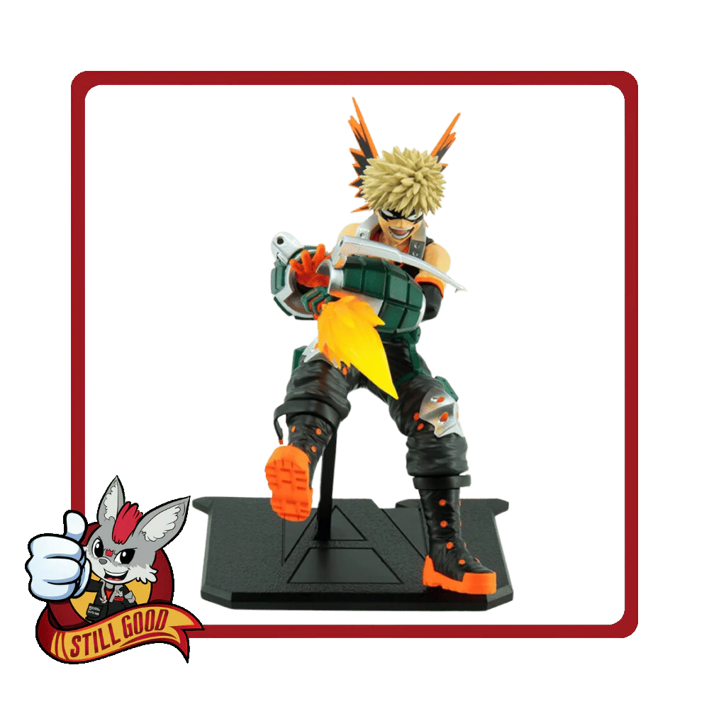 My Hero Academia "Bakugo AP Shot" Super Figure Collection by Abysse [Damaged Box]