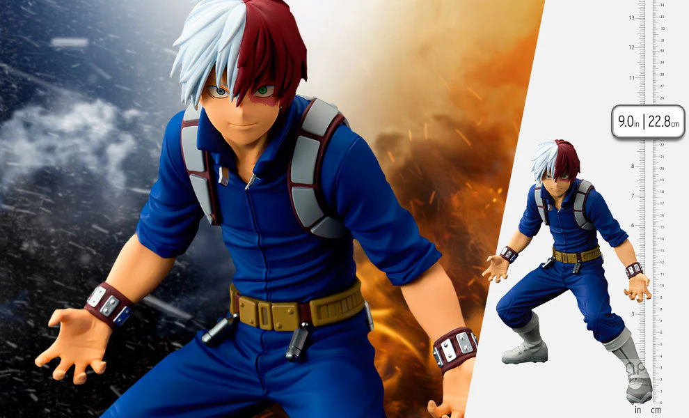 My Hero Academia World Figure Colosseum Super Master Stars Piece (The Anime) - Shoto Todoroki - Image 4