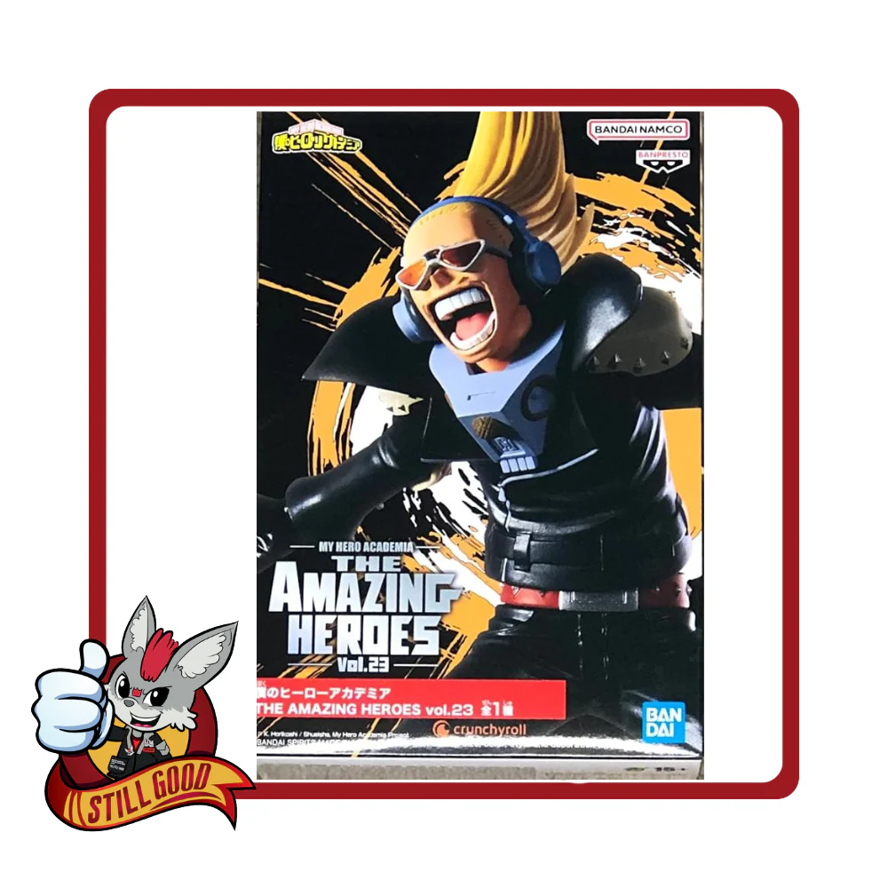 My Hero Academia Hizashi Yamada Present Mic The Amazing Heroes Vol.23 Figure by Banpresto [DAMAGE BOX]