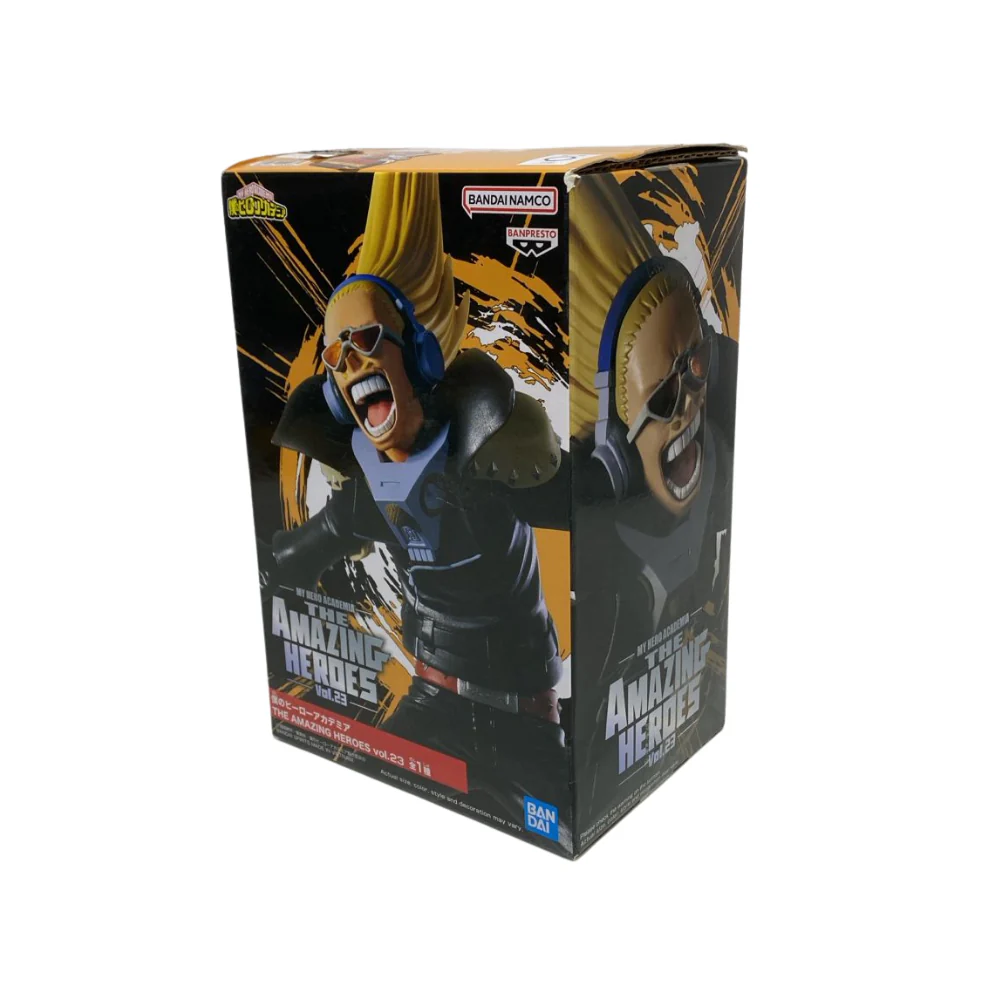 My Hero Academia Hizashi Yamada Present Mic The Amazing Heroes Vol.23 Figure by Banpresto [DAMAGE BOX] - Image 2