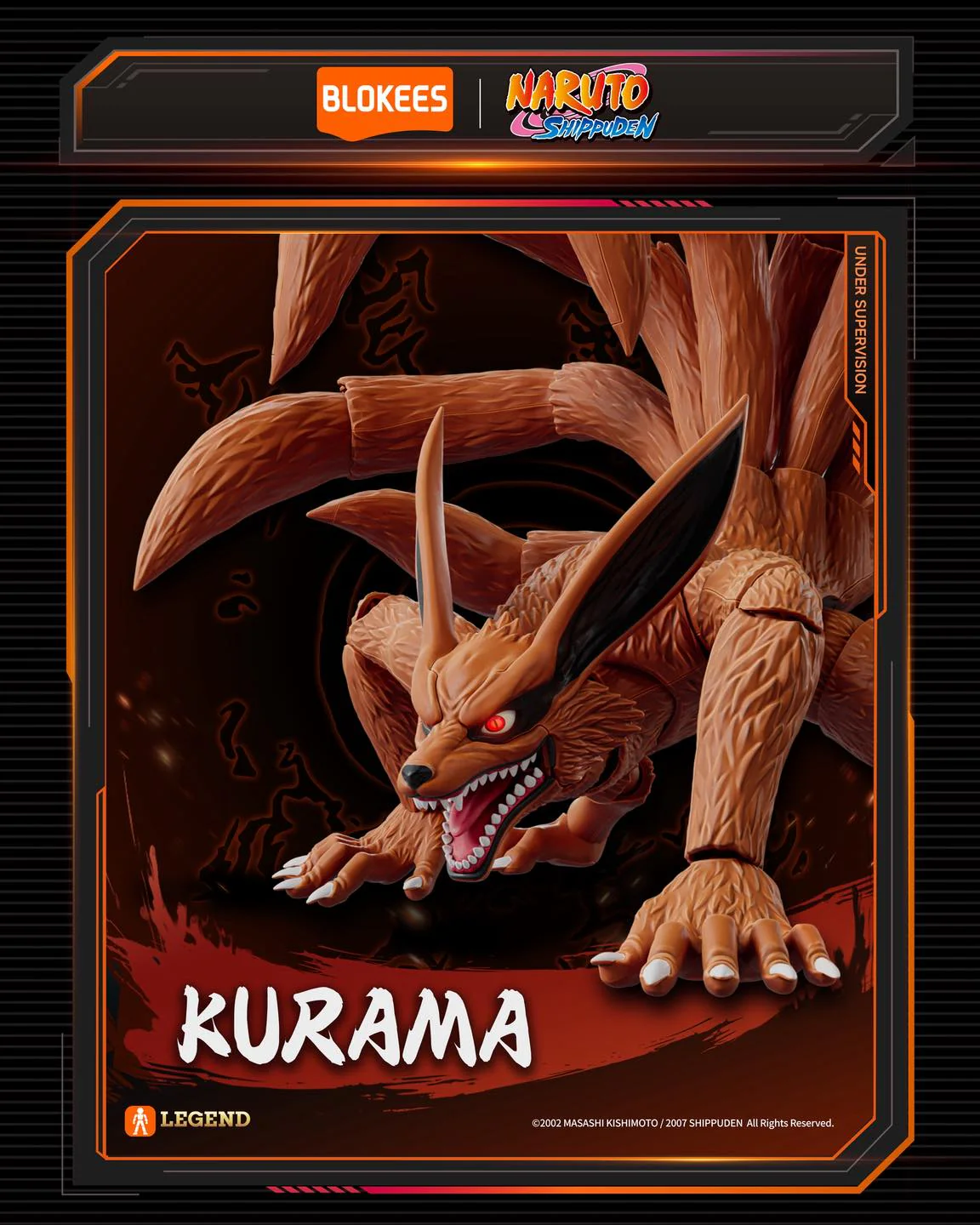 Naruto AE01 Nine Tails (Kurama) Construction Toys by Blokees - Image 3