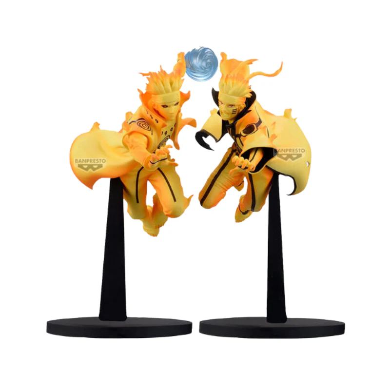 NARUTO SHIPPUDEN FIGURE NARUTO UZUMAKI・MINATO NAMIKAZE(B:MINATO NAMIKAZE) Figure By Banpresto - Image 2