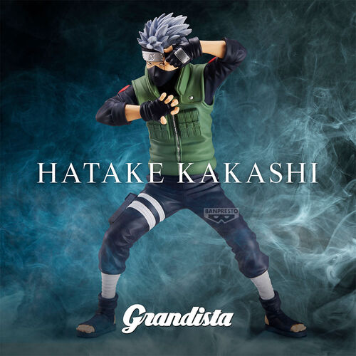 NARUTO SHIPPUDEN Grandista - HATAKE KAKASHI - Figure By Banpresto - Image 2