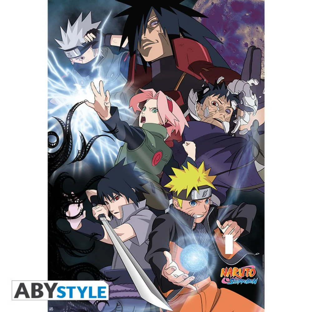 Naruto Shippuden Group Ninja War 91X61 cm Poster by Abysse