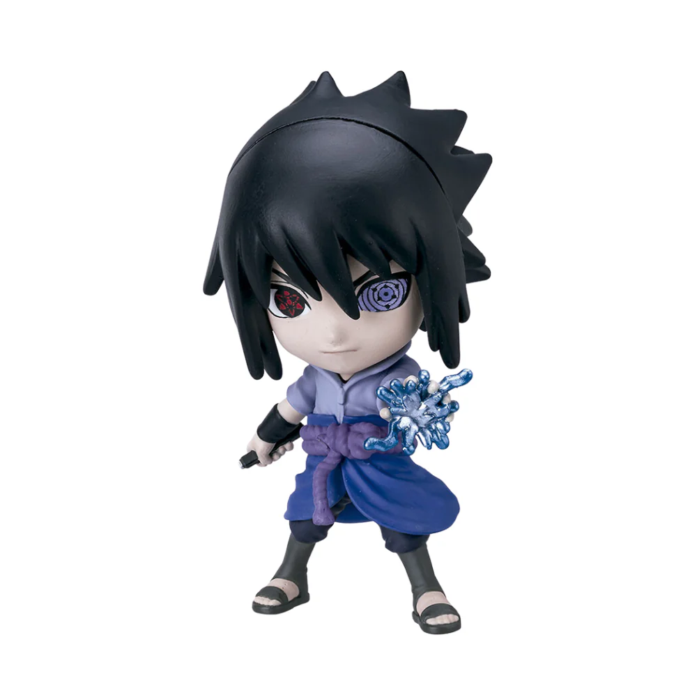 Naruto Shippuden Sasuke Uchiha Chibi Masters Figure by Bandai Namco (Wave 2)