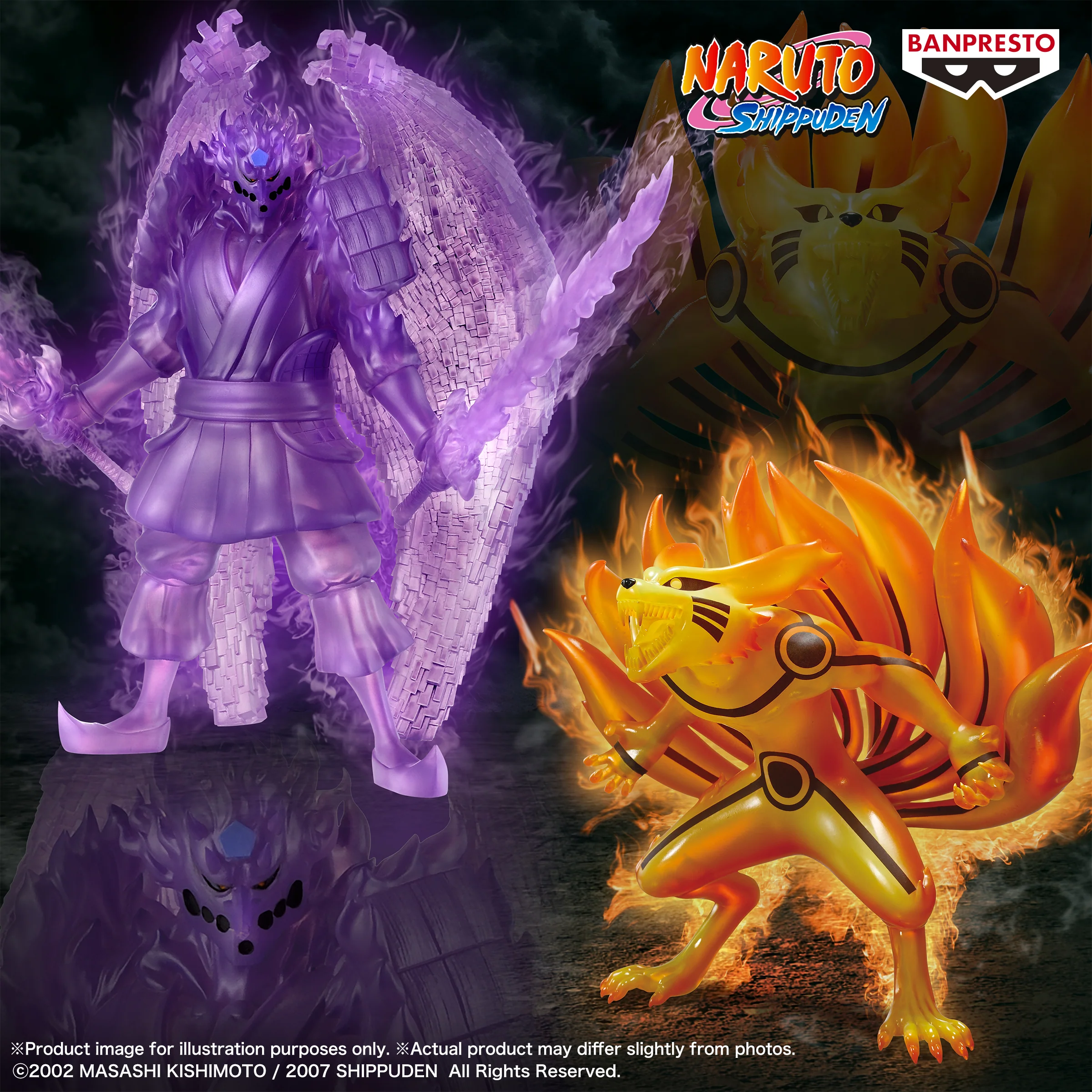 Naruto Susano'O & Kurama Link Mode DXF Figure By Banpresto - Image 5
