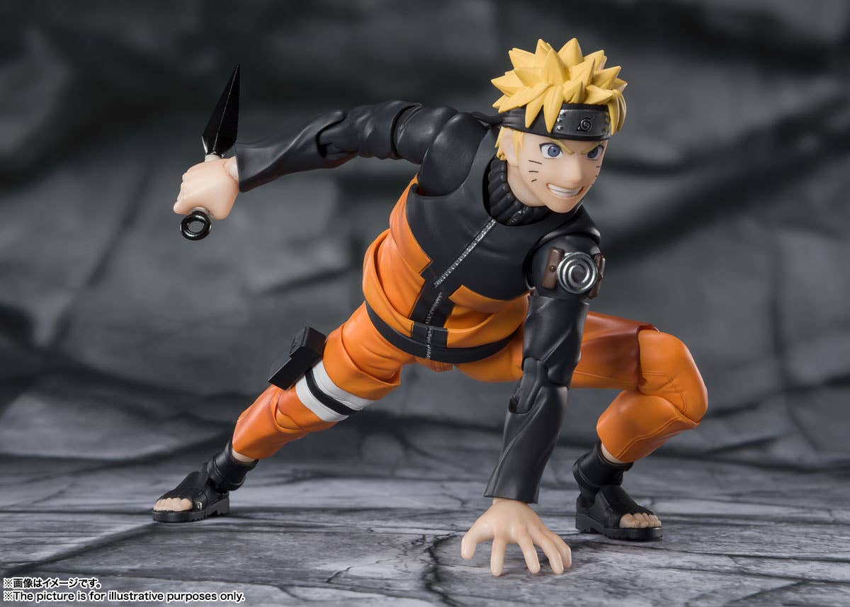 Naruto Uzumaki The Jinchuriki Entrusted With Hope SH Figuarts Action Figure By Bandai Tamashii - Image 2