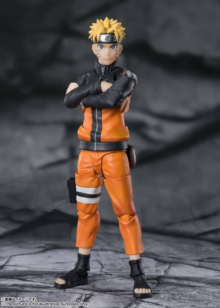 Naruto Uzumaki The Jinchuriki Entrusted With Hope SH Figuarts Action Figure By Bandai Tamashii - Image 3