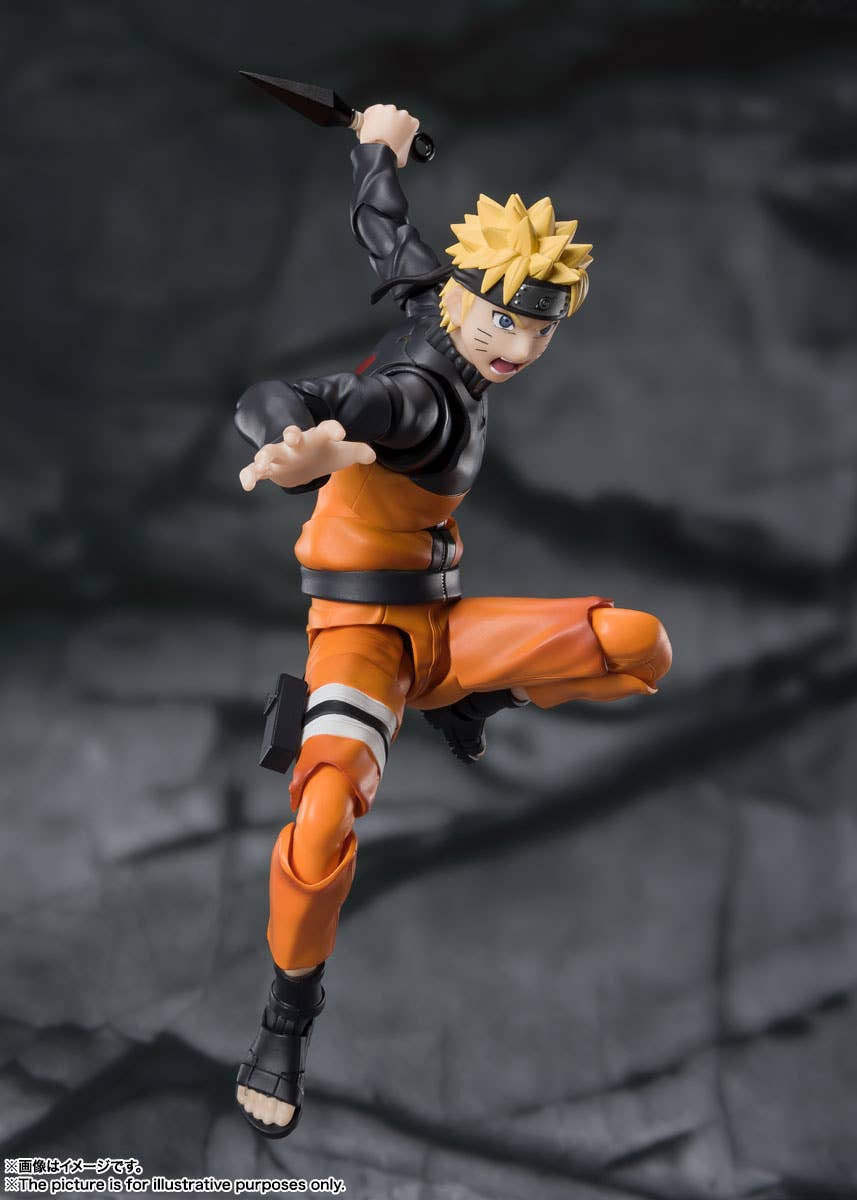 Naruto Uzumaki The Jinchuriki Entrusted With Hope SH Figuarts Action Figure By Bandai Tamashii - Image 5