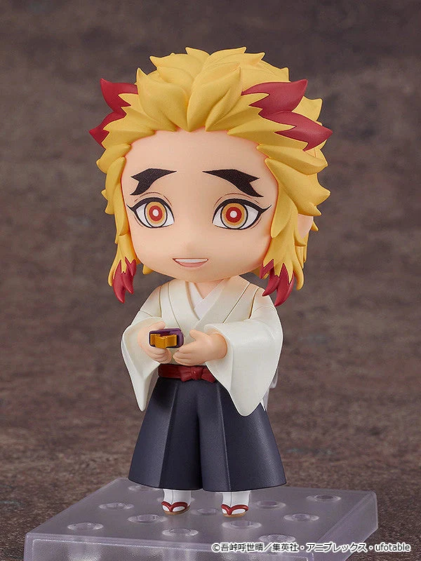 Demon Slayer Kimetsu No Yaiba Senjuro Rengoku Nendoroid Action Figure - Image 2