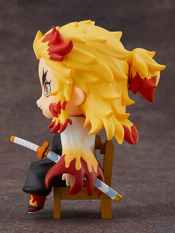 Demon Slayer Kimetsu No Yaiba Kyojuro Rengoku Nendoroid Swacchao! Figure by Good Smile Company - Image 2