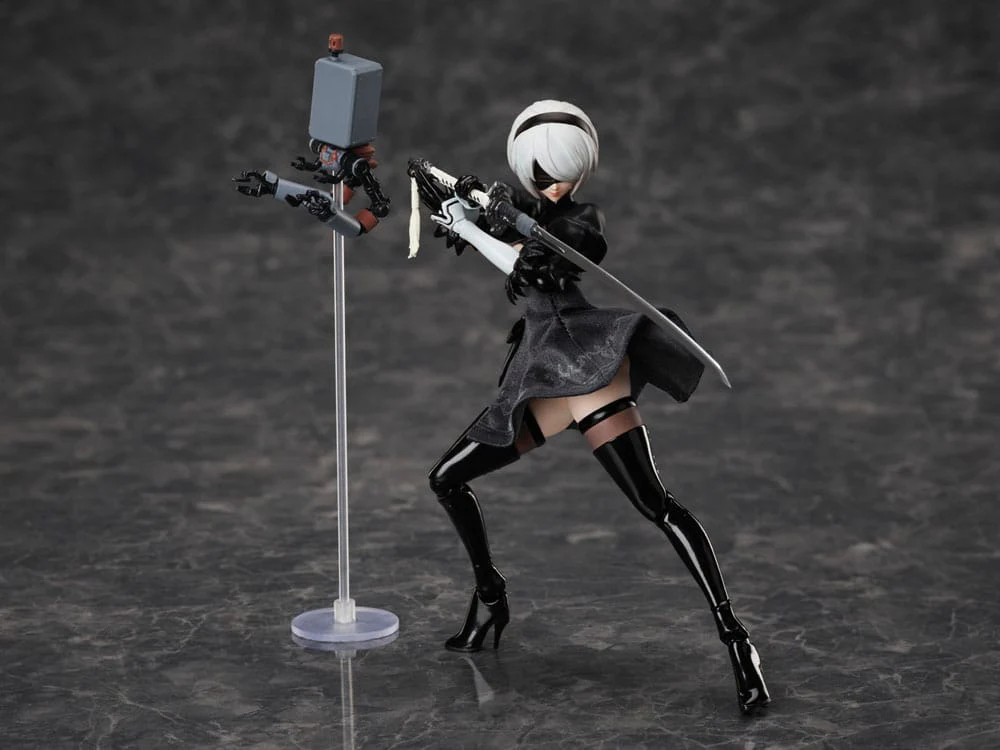 NieR Automata Ver 1.1a BUZZmod. ２B 1/12 scale action figure By ANIPLEX - Image 4