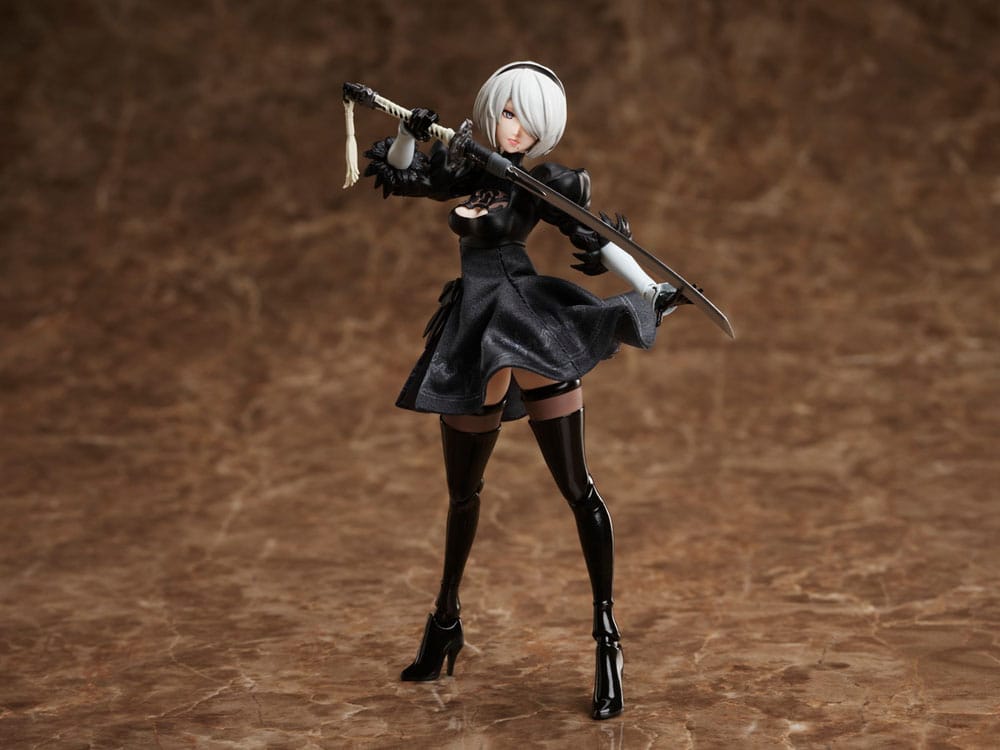 NieR Automata Ver 1.1a BUZZmod. ２B 1/12 scale action figure By ANIPLEX - Image 5