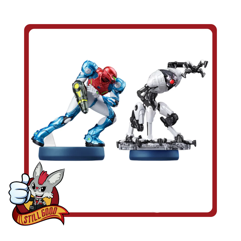 Nintendo Amiibo 2 Pack - Samus & E.M.M.I. (Metroid Dread) /S [DAMAGE BOX]