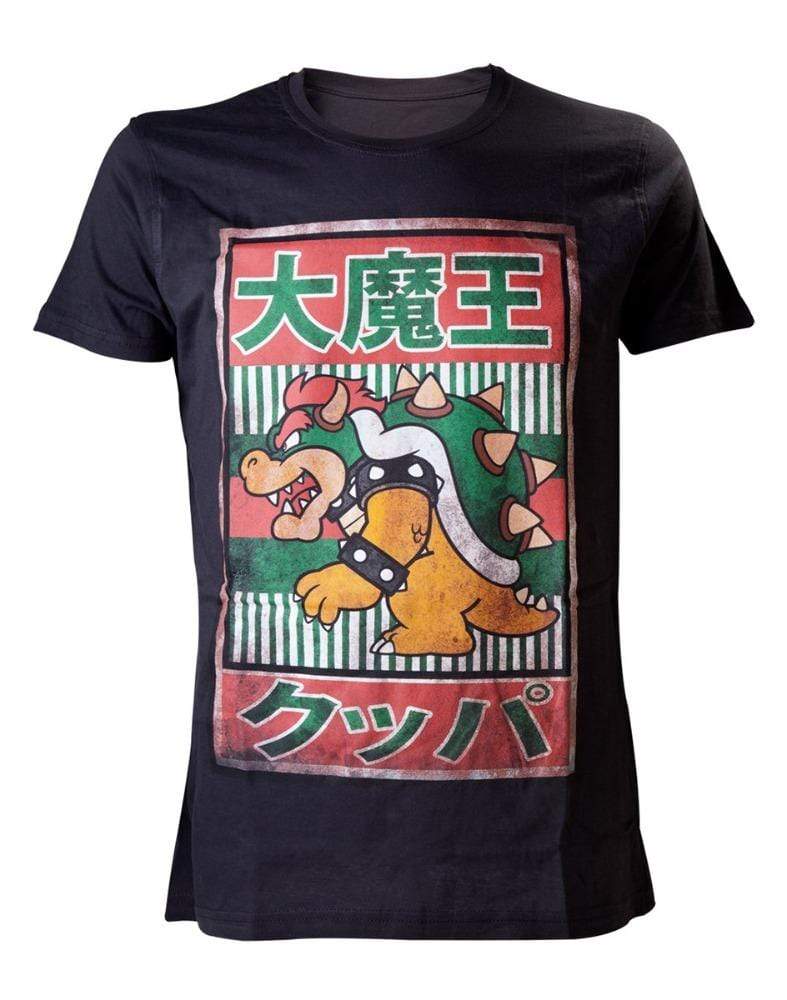 Nintendo - Black Bowser Kanji Men's T-shirt
