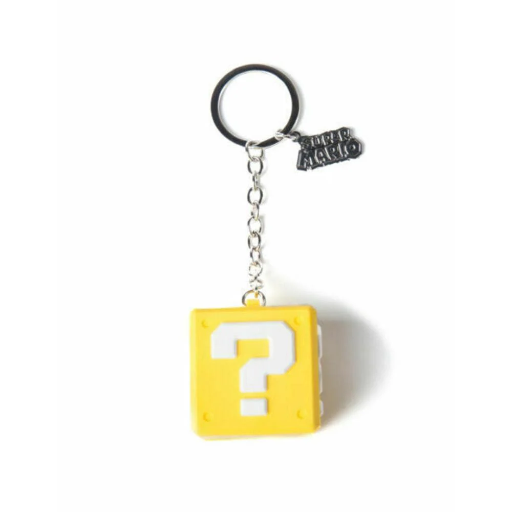 Nintendo - Question Mark Box 3D Keychain