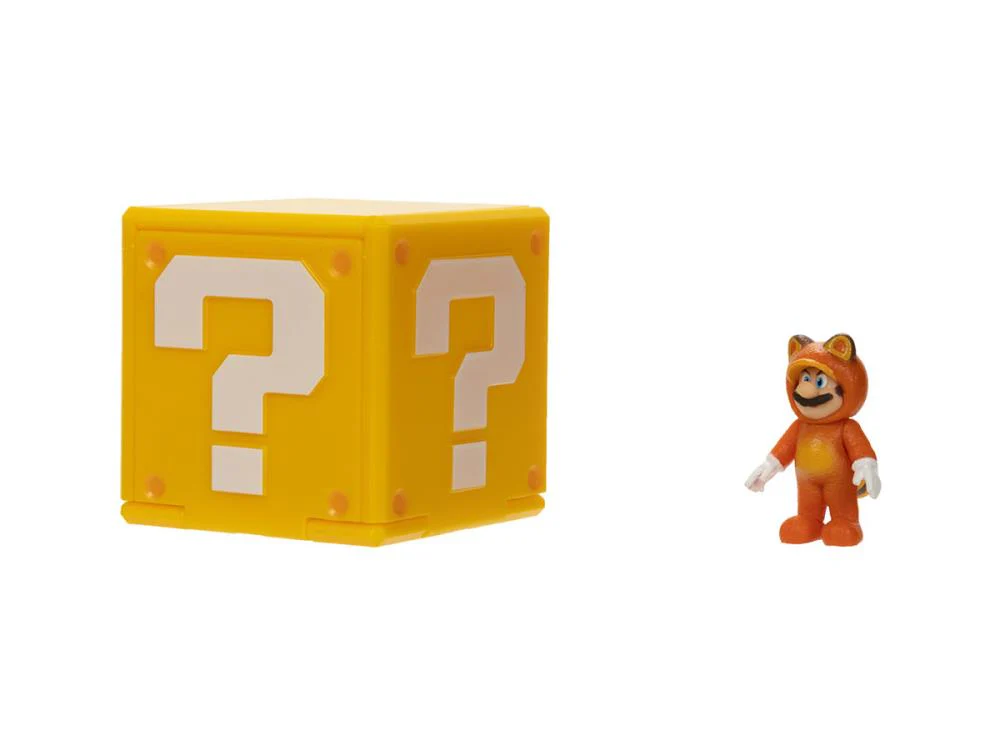 Nintendo Super Mario Movie 1.25" Mini Fig Wave #2 - Tanooki Mario - Image 3
