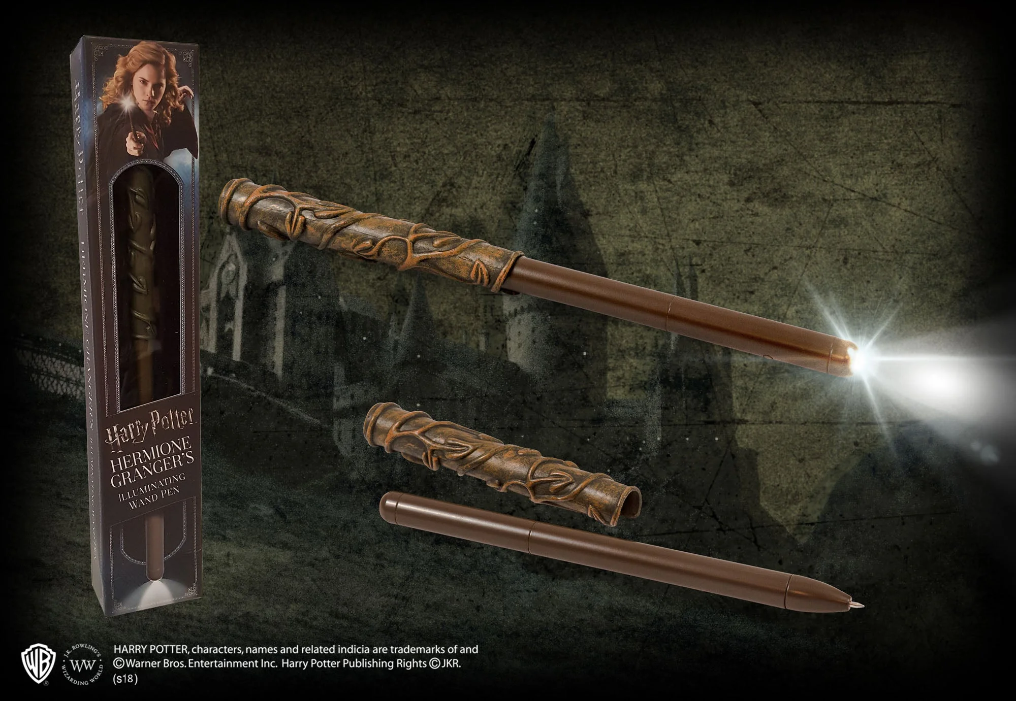 Noble: Harry Potter - Hermione Illuminating Wand Pen - Image 2