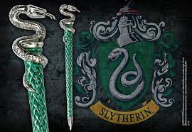 Noble: Harry Potter - Slytherin Silver Plated Pen - Image 2