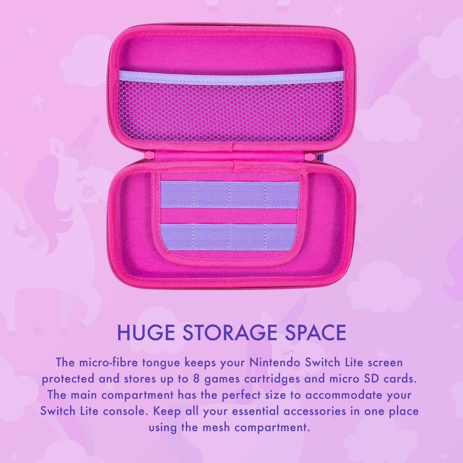 Numskull Nintendo Switch Lite Unicorn Case - Image 3
