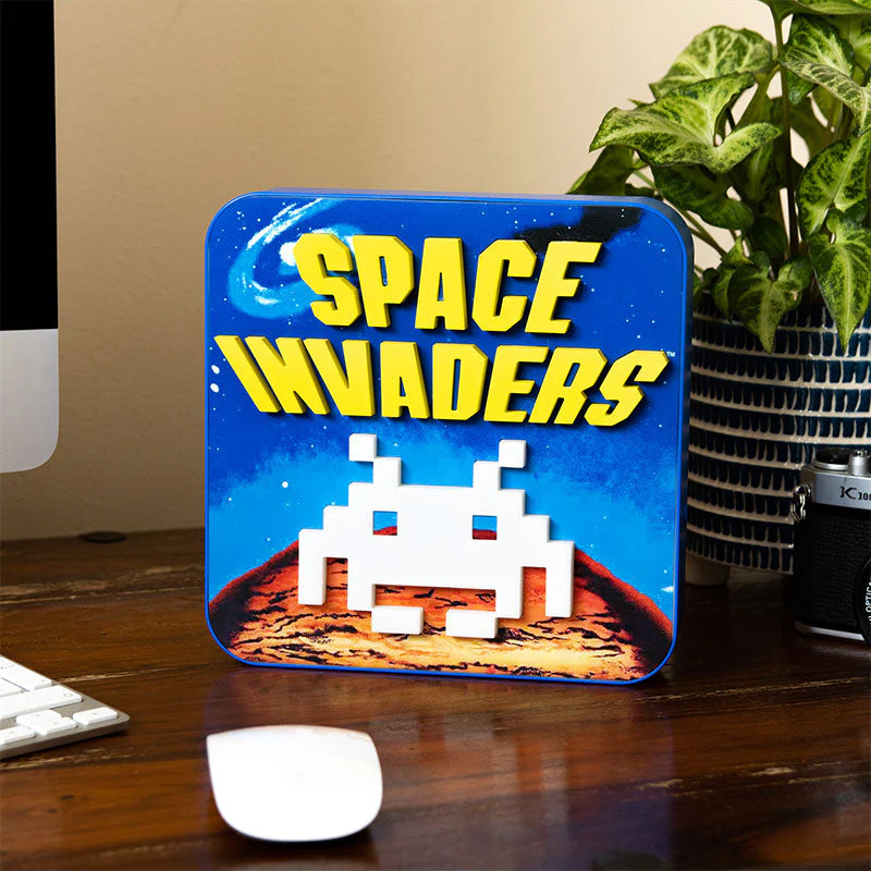 Space Invaders 3D Desk Lamp Wall Light - Image 4