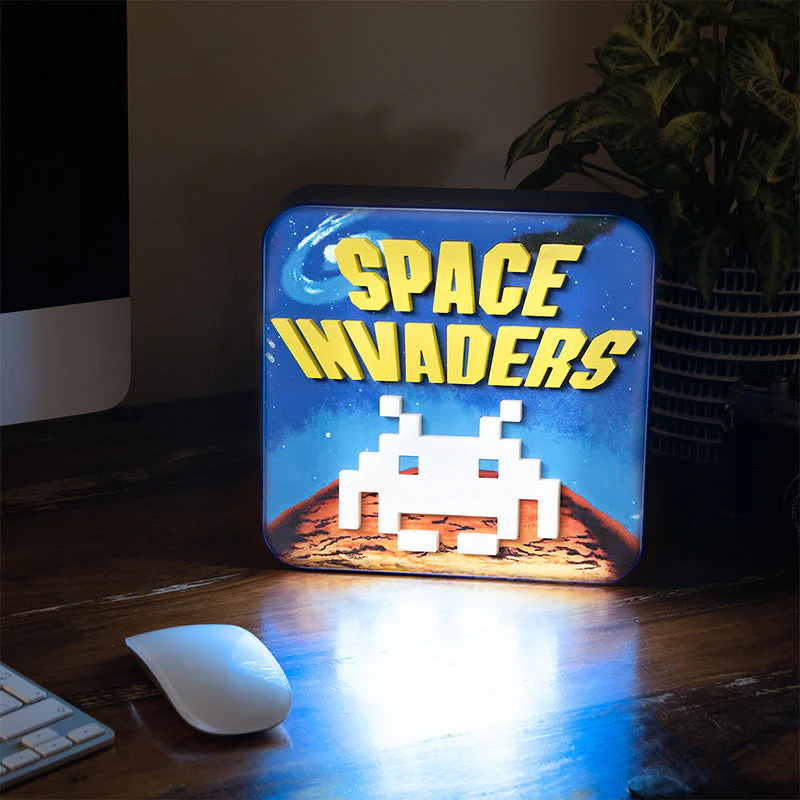Space Invaders 3D Desk Lamp Wall Light - Image 5