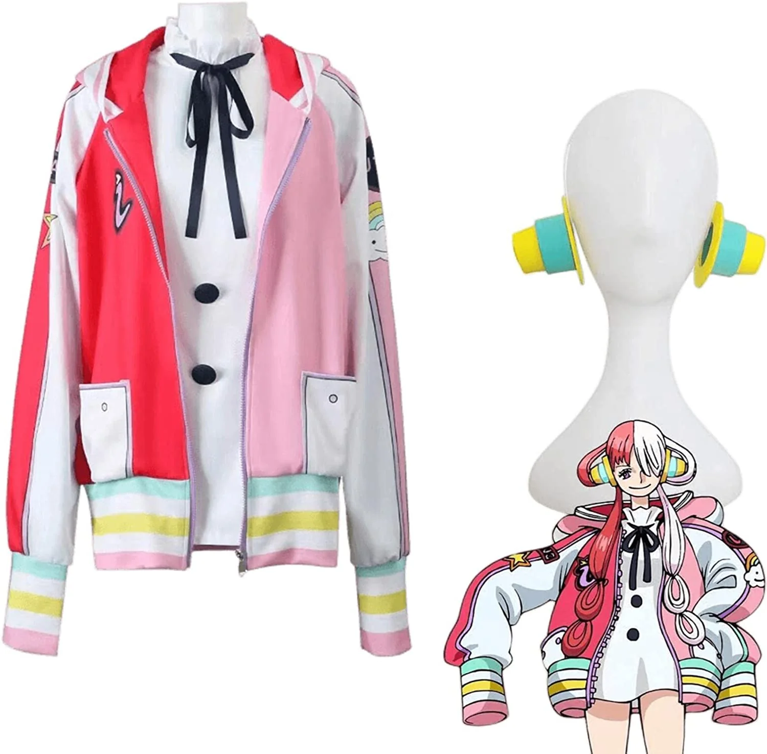 One Piece Film Red Uta Cosplay (Large) - Image 6