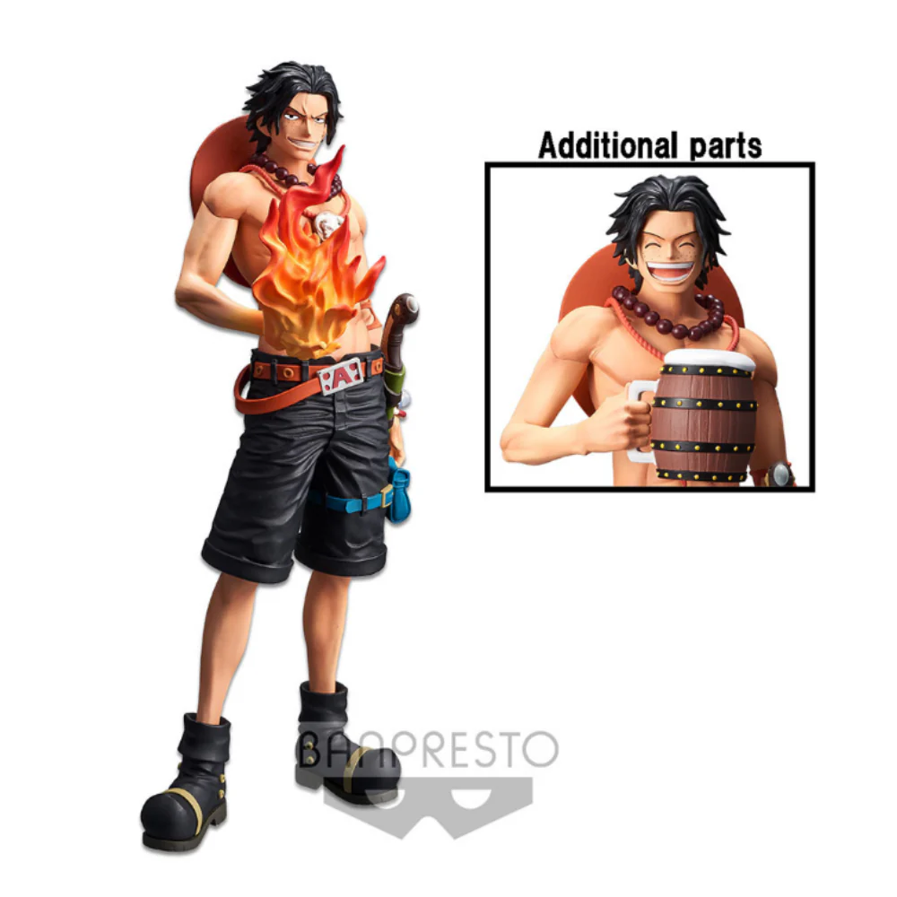One Piece: Portgas D Ace Grandista Nero Figure by Banpresto - Image 2
