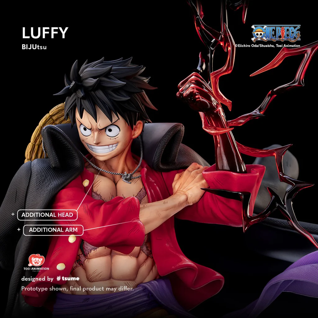 One Piece Luffy Bijutsu 1/4 Scale By Tsume - Image 4