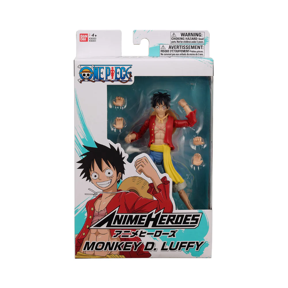 One Piece Monkey D. Luffy Renewal Anime Heroes Action Figure by Bandai