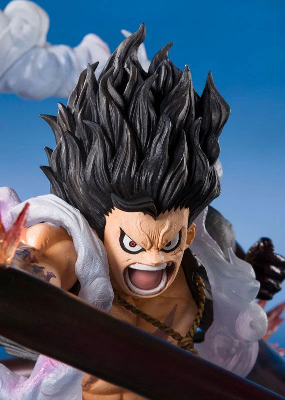 One Piece Monkey D Luffy Gear4 - Snake Man Ohja Figuarts Zero Figure By Bandai Tamashii - Image 6