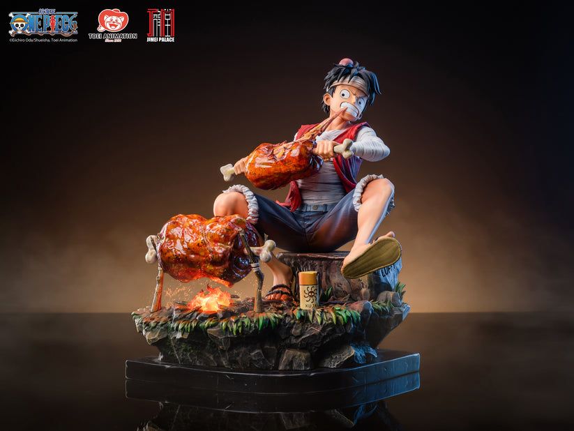 ONE PIECE - MONKEY D. LUFFY & SILVERS RAYLEIGH STATUE BY JIMEI PALACE - Image 4