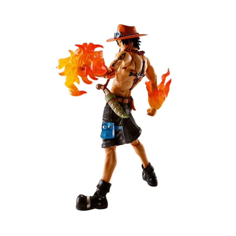 One Piece PORTGAS D ACE -FLAME FIST- S.H.Figuarts Action Figure By Bandai Tamashii - Image 2