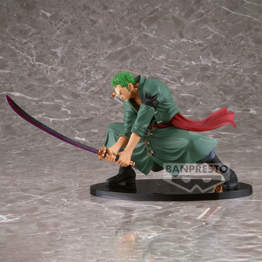 One Piece Roronoa Zoro Scultures Big World Figure Colosseum 4 Vol.3 by Banpresto - Image 3