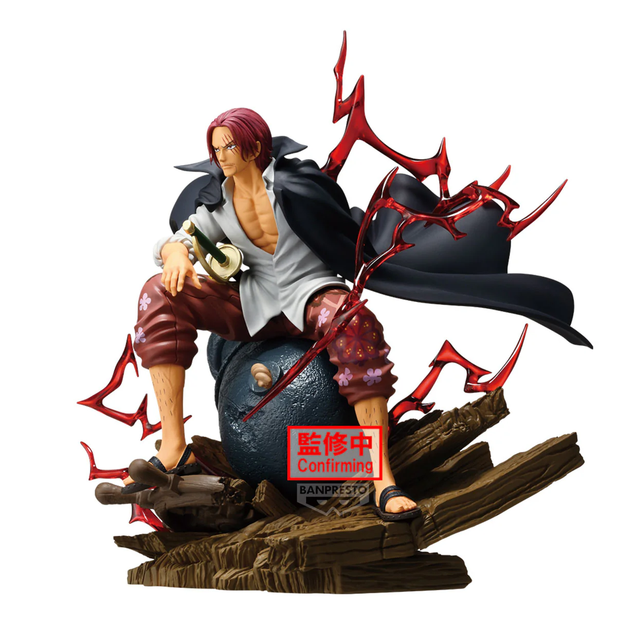 One Piece Shanks THE ORAMA SOUL Figure By Banpresto - Image 3