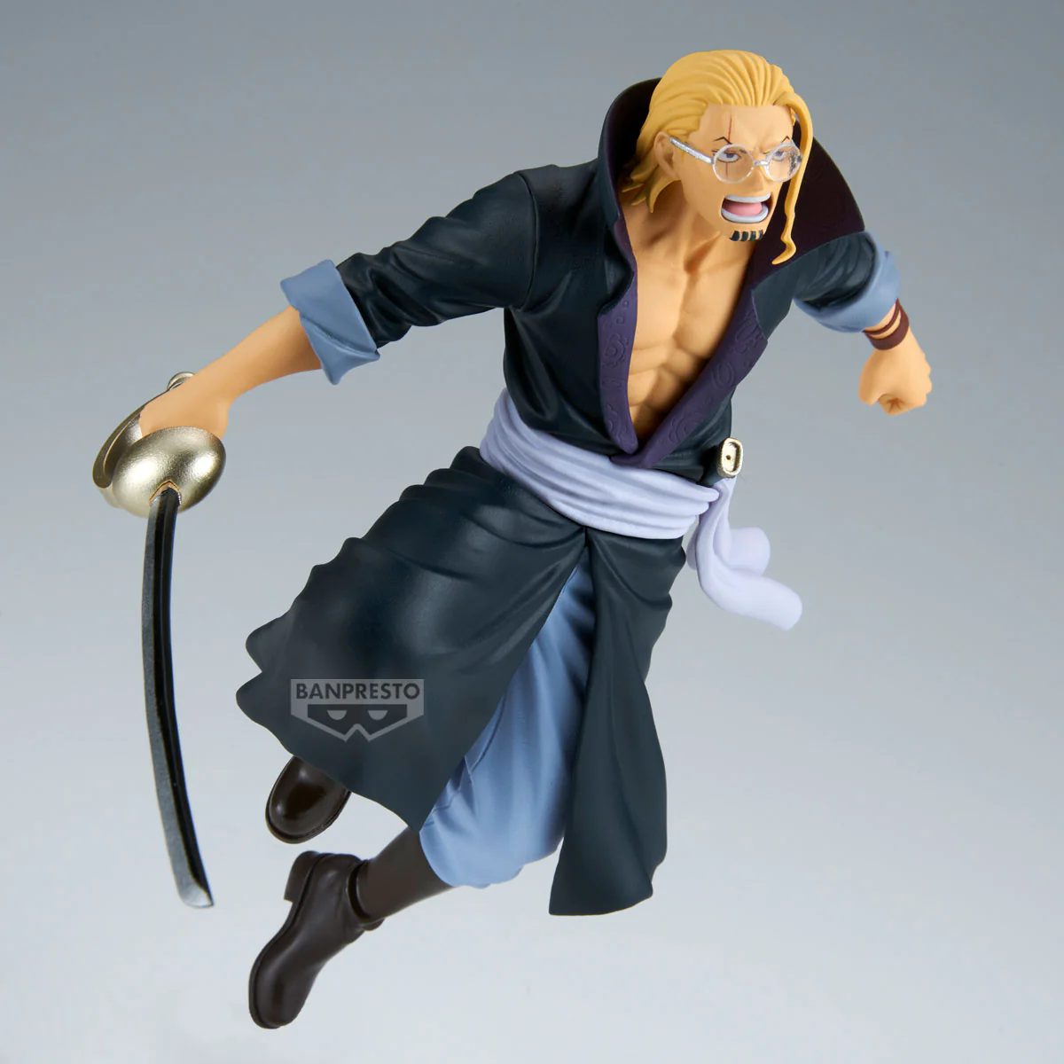 One Piece Silver Rayleigh BATTLE RECORD COLLECTION Figure By Banpresto - Image 4