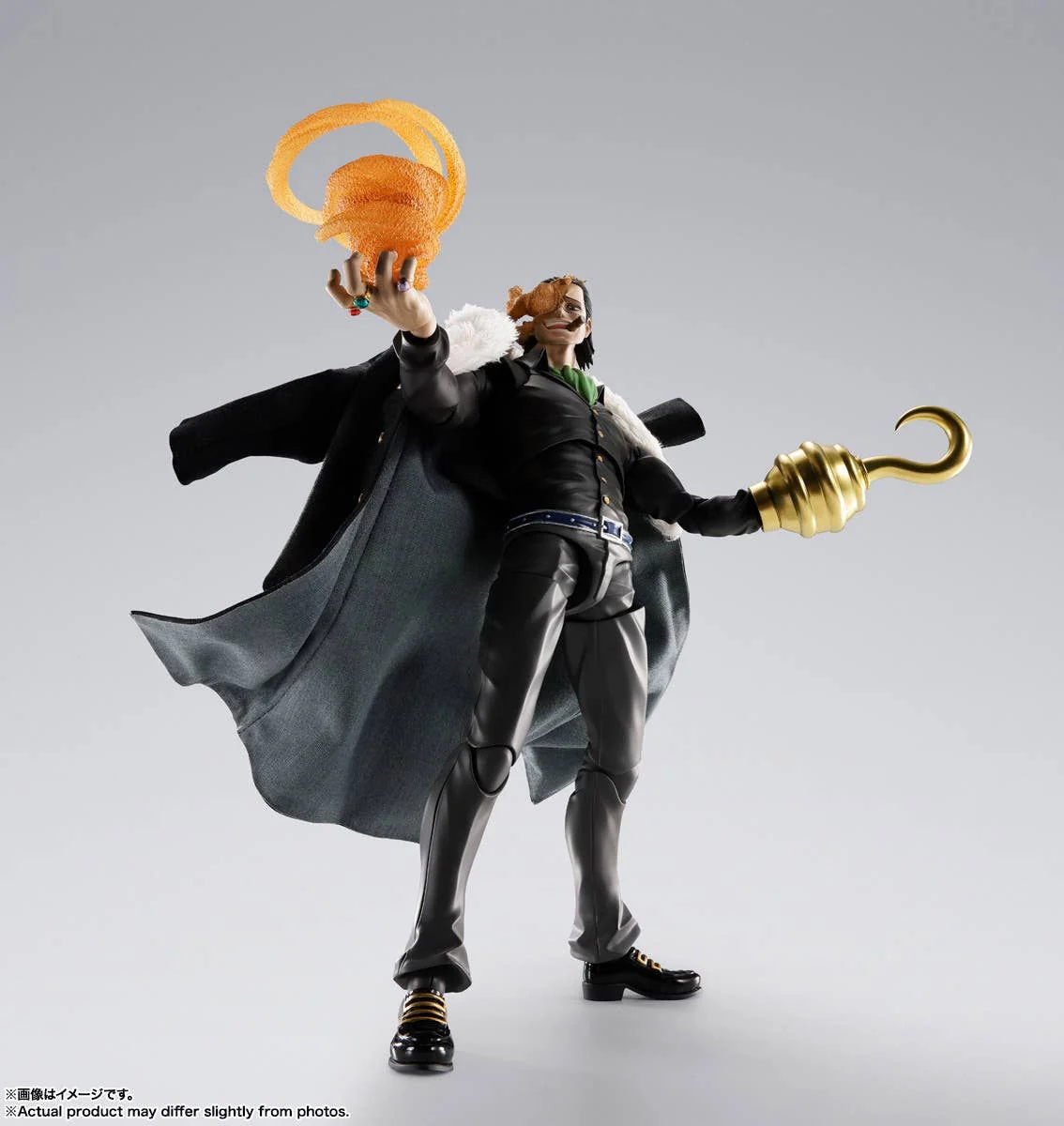 One Piece Sir Crocodile Marineford Action Figure Sh Figuarts By Bandai Tamashii - Image 2