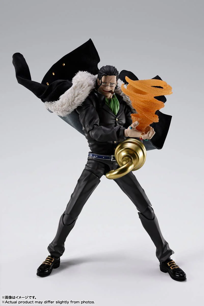 One Piece Sir Crocodile Marineford Action Figure Sh Figuarts By Bandai Tamashii - Image 4