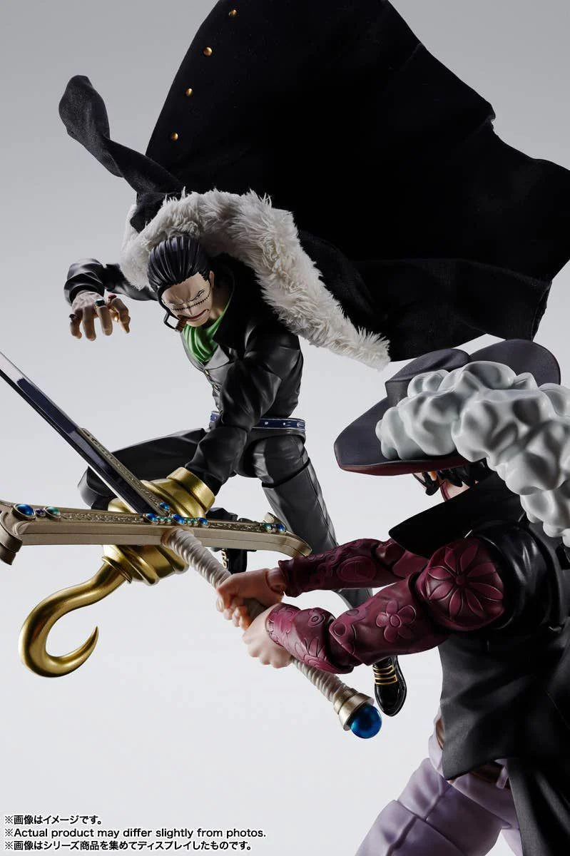 One Piece Sir Crocodile Marineford Action Figure Sh Figuarts By Bandai Tamashii - Image 5
