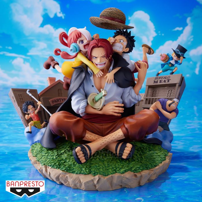 One piece ( Over Sea ) SUPER MASTER STARS DORAMA SHANKS - SPECIAL JC104 - By Banpresto - Image 2