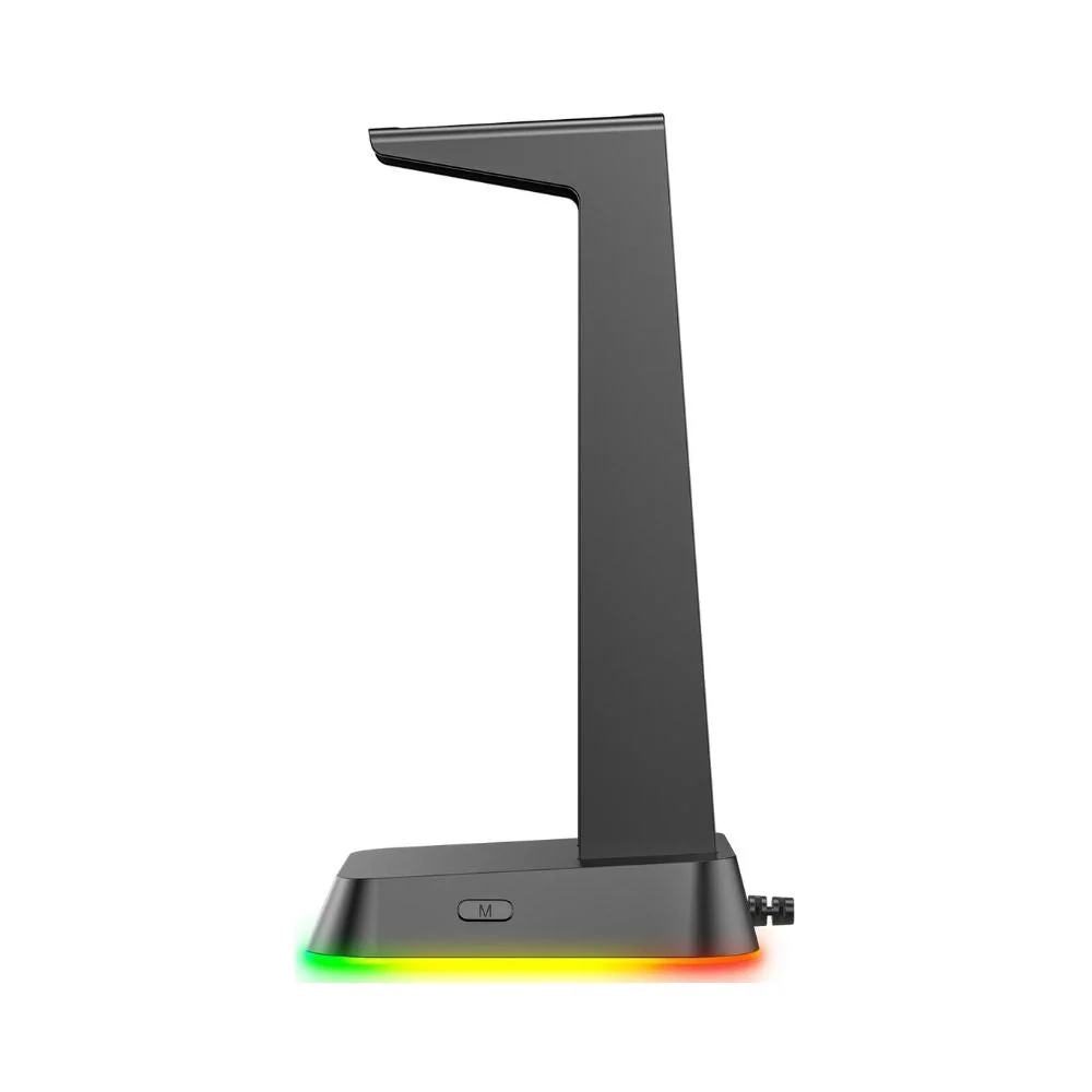 Onikuma : Black Headset Stand with RGB Light - Image 3