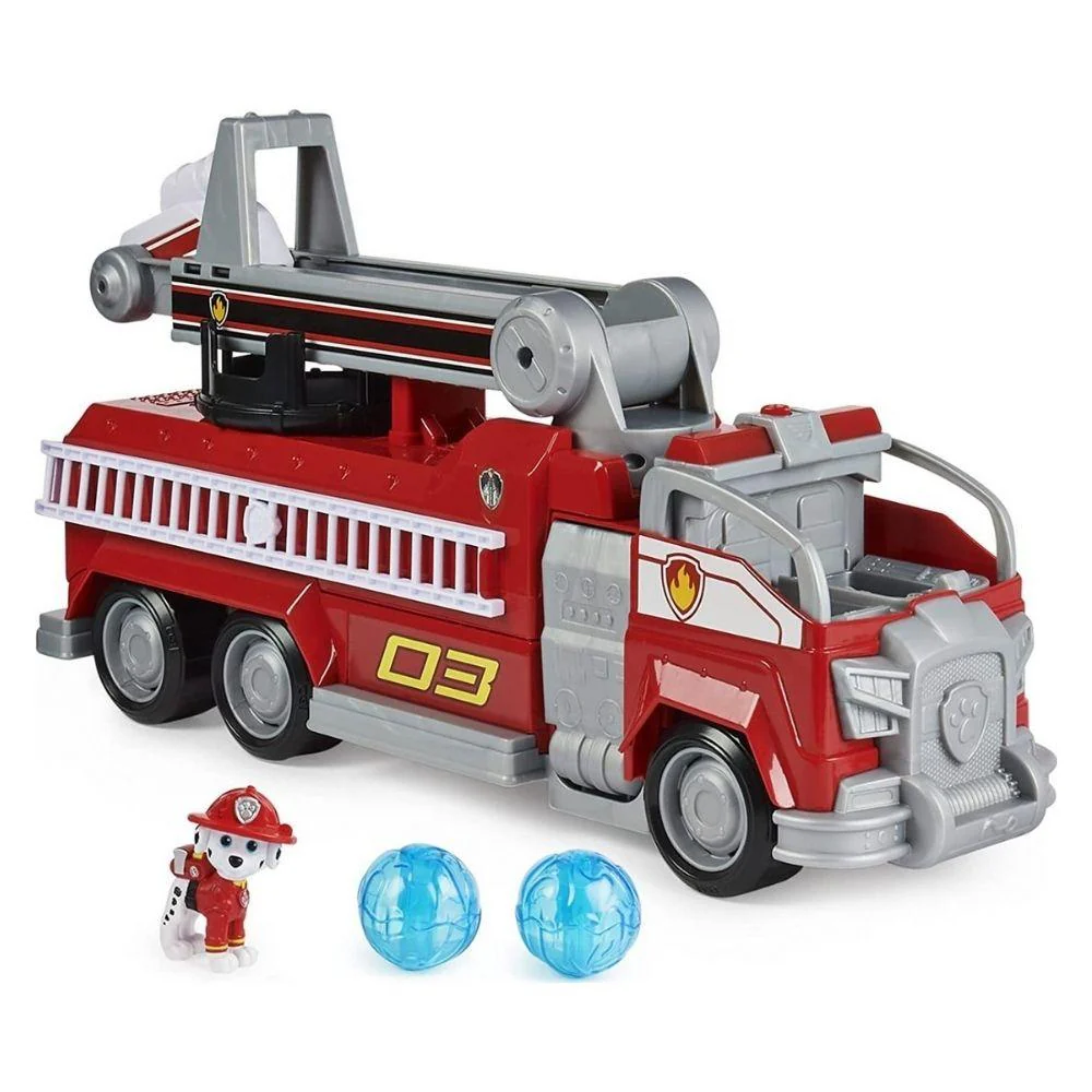 Paw Patrol Movie Marshall Transforming City Firetruck