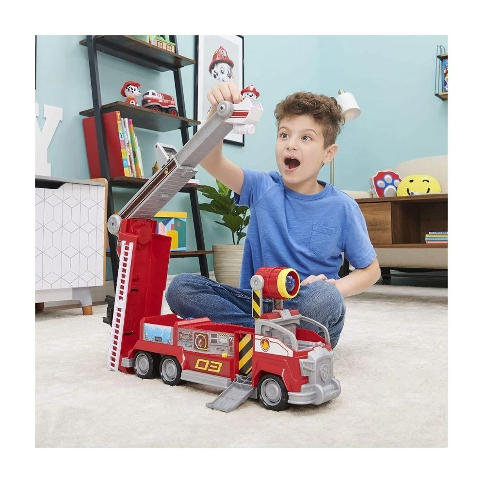 Paw Patrol Movie Marshall Transforming City Firetruck - Image 3