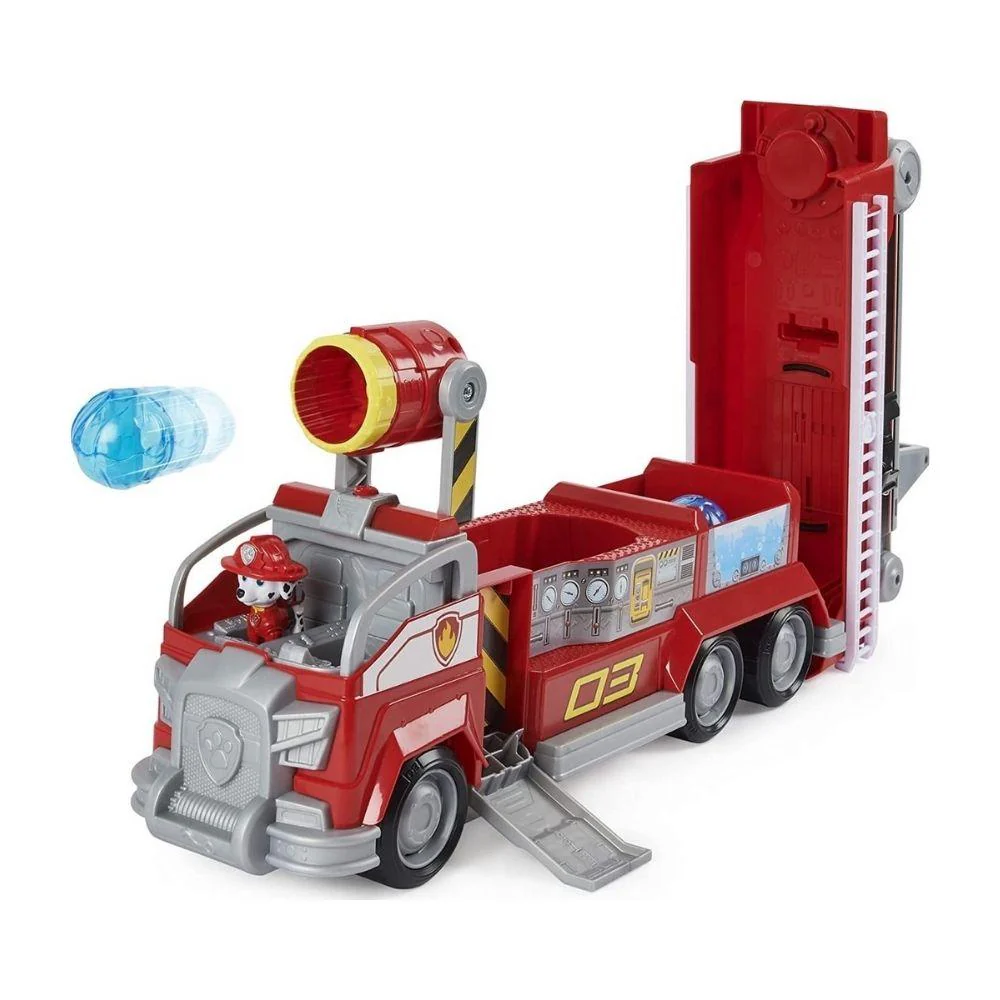 Paw Patrol Movie Marshall Transforming City Firetruck - Image 4