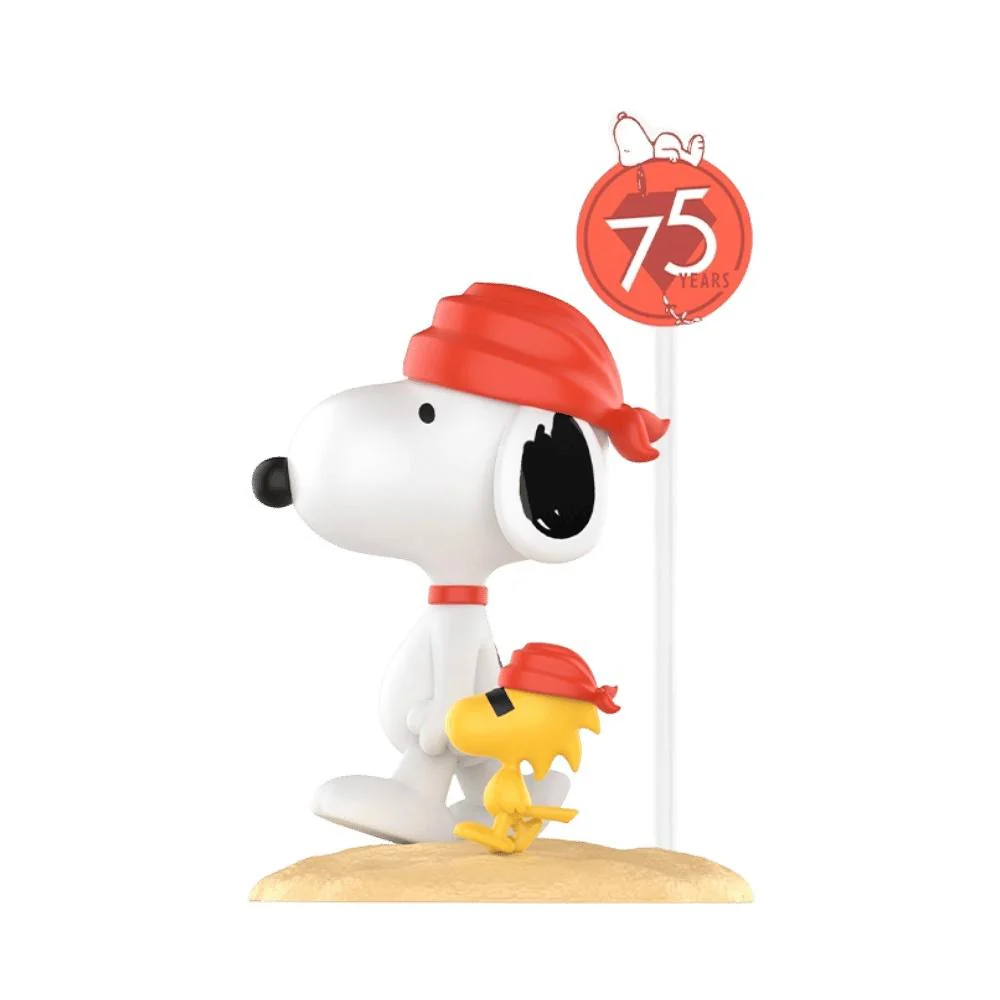 Peanuts 75Th Anniversary | Snoopy Comic Life Series Figures By Pop Mart (1 Random)