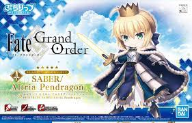 Fate/Grand Order Altria Pendragon Petitrits Saber Plastic Model Kit - Image 2