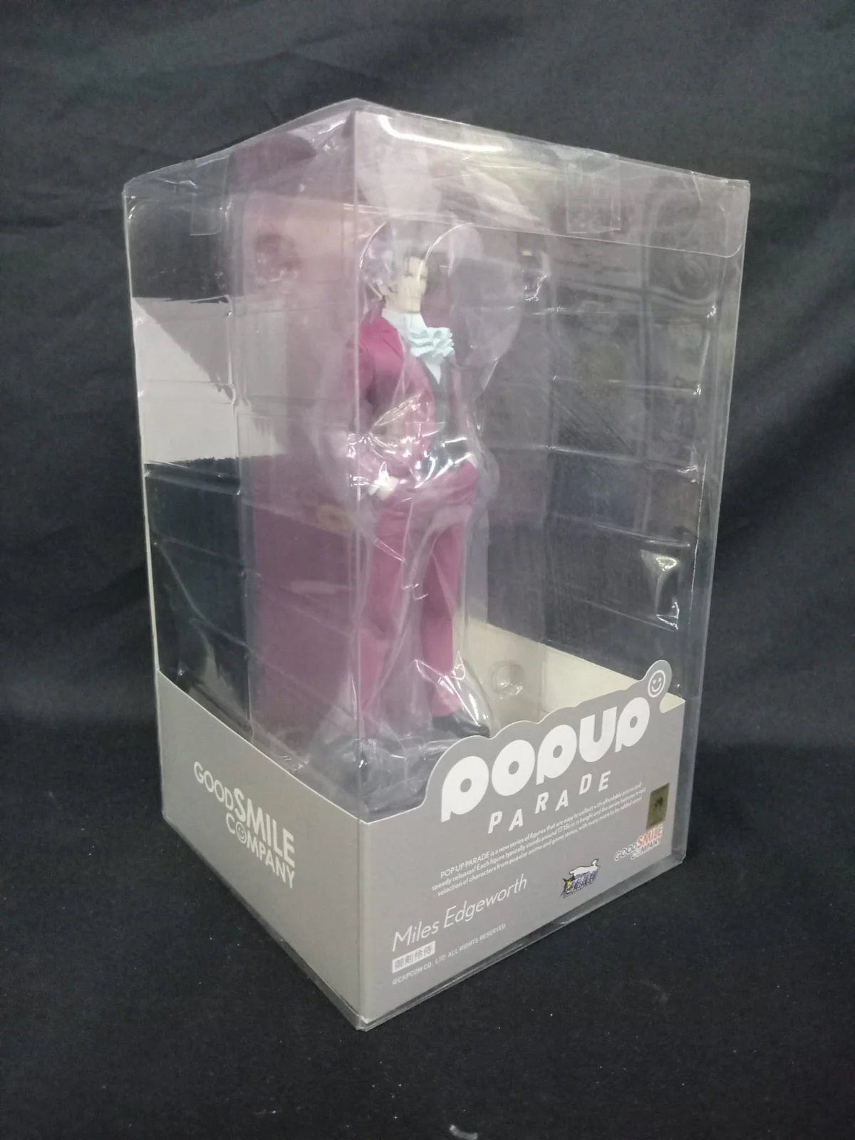Phoenix Wright: Ace Attorney Miles Edgeworth Pop Up Parade Figure by Good Smile Company [Damaged Box] - Image 3