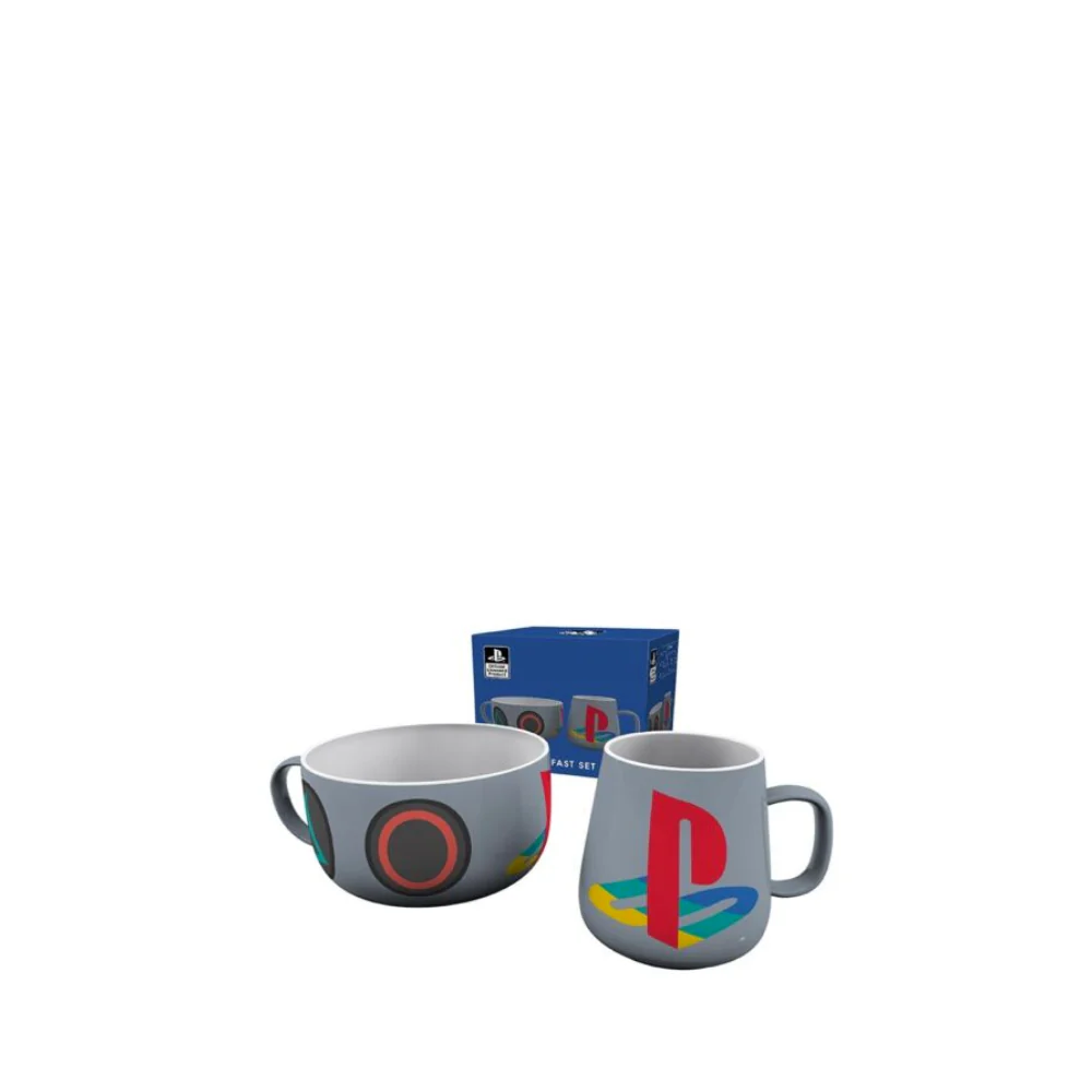 PLAYSTATION - Breakfast Set Mug + Bowl - Classic