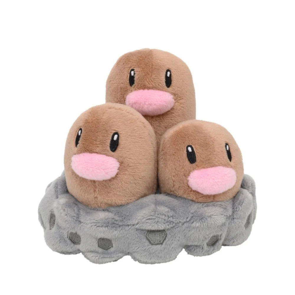 Pokemon Center Pokemon Plush Fit 4" Dugtrio